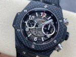HUB Factory Hublot Big Bang Unico 411.QX.1170.RX 45mm Carbon Rubber Strap Skeletonized Dial - Image 3