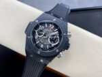 HUB Factory Hublot Big Bang Unico 411.QX.1170.RX 45mm Carbon Rubber Strap Skeletonized Dial - Image 4
