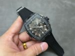 HUB Factory Hublot Spirit Of Big Bang Limited Edition 642.CI.0170.RX 42mm Ceramic Rubber Strap Skeletonized Dial - Image 4