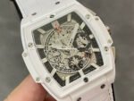 HUB Factory Hublot Spirit Of Big Bang Limited Edition 642.HX.0170.RX 42mm Ceramic Rubber Strap Skeletonized Dial - Image 2