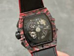 HUB Factory Hublot Spirit Of Big Bang Limited Edition 642.QV.0113.NR.CNY21 42mm Carbon Fiber Canvas Strap Skeletonized Dial - Image 7