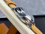 HW Factory Panerai Luminor 1950 PAM00372 47mm Steel Leather Strap Arabic Numerals Black Dial - Image 5