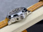 HW Factory Panerai Luminor Base PAM 00390 44mm Steel Leather Strap Arabic Numerals Brown Dial - Image 6