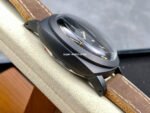 HW Factory Panerai Luminor California PAM00629 47mm Titanium Leather Strap Arabic Numerals Black Dial - Image 5
