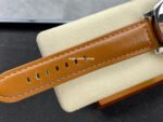 HW Factory Panerai Luminor Marina Logo Pam00778 44mm Steel Leather Strap Arabic Numerals White Dial - Image 9