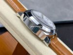 HW Factory Panerai Luminor Marina Logo Pam00778 44mm Steel Leather Strap Arabic Numerals White Dial - Image 5