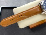 HW Factory Panerai Luminor Marina PAM 00005 44mm Steel Leather Strap Arabic Numerals Black Dial - Image 9