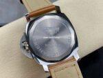HW Factory Panerai Luminor Marina PAM 00005 44mm Steel Leather Strap Arabic Numerals Black Dial - Image 7