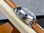 HW Factory Panerai Luminor Marina PAM 00113 44mm Steel Leather Strap Arabic Numerals White Dial - Image 5