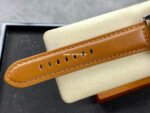 HW Factory Panerai Luminor Marina PAM 00632 44mm Steel Leather Strap Arabic Numerals Brown Dial - Image 9