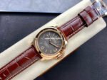 HW Factory Panerai Luminor Marina PAM00511 44mm Rose Gold Leather Strap Arabic Numerals Grey Dial - Image 4