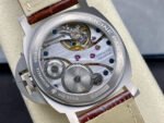 HW Factory Panerai Luminor Marina PAM01390 44mm Steel Leather Strap Arabic Numerals Black Dial - Image 7