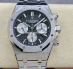 IPF Factory Audemars Piguet Royal Oak Chronograph 26331ST.OO.1220ST.02 41mm Full Steel Black Dial