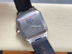 J12 Factory Cartier Santos W2SA0016 35.1mm Leather Strap Roman Numerals Silver Dial - Image 8