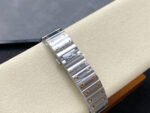 J12 Factory Cartier Santos W2SA0016 35.1mm Roman Numerals Silver Dial - Image 9