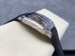 J12 Factory Cartier Santos WSSA0064 39.8mm Leather Strap Roman Numerals Brown Dial - Image 6