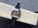 J12 Factory Cartier Santos WSSA0064 39.8mm Leather Strap Roman Numerals Brown Dial - Image 5