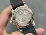 JB Factory Blancpain Fifty Fathoms 5025-1530-52b 45mm White Gold Satin Strap Black Dial - Image 7