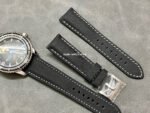 JB Factory Blancpain Fifty Fathoms 5025-1530-52b 45mm White Gold Satin Strap Black Dial - Image 9