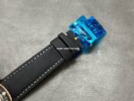 JB Factory Blancpain Fifty Fathoms 5025-3630-52A 45mm Rose Gold Satin Strap Black Dial - Image 9