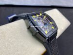 JB Factory Tourbillon Hublot Masterpiece MP-06 Senna 906.ND.0129.VR.AES12 48mm Titanium Rubber Strap Skeleton Dial - Image 5