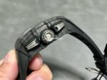 KU Factory Richard Mille RM11-03 44.5mm Carbon Fiber Black Rubber Strap Skeletonized Dial - Image 6