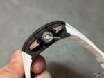 KU Factory Richard Mille RM11-03 44.5mm Carbon Fiber White Rubber Strap Skeletonized Dial - Image 6