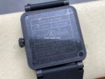 M+ Factory Bell Ross BR 03-92 Ceramic BR0392-BL-CE Ceramic 41mm Rubber Strap Arabic Numerals Black Dial - Image 7