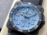 M+ Factory Bell Ross BR03A-D-LM-CESRB 42mm Ceramic Rubber Strap Ice Blue Dial - Image 3