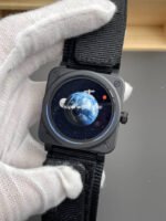 M+ Factory Bell Ross BR03A-EMM-CESRB 41mm Ceramic Rubber strap Black Dial - Image 3