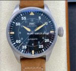 M+ Factory IWC Big Pilot IW329701 43mm Titanium Leather Strap Arabic Numerals Black Dial