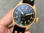 M+ Factory IWC Big Pilot IW329703 Bronze Black Cloth Strap Black Dial - Image 3