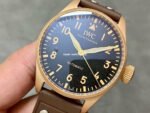 M+ Factory IWC Big Pilot IW329703 Bronze Leather Strap Black Dial - Image 3