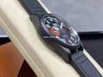 M+ Factory IWC Pilot IW32409 41mm Ceramic Rubber Strap Arabic Numerals Black Dial - Image 5