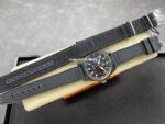M+ Factory IWC Pilot IW324711 41mm Ceramic Rubber Strap Arabic Numerals Black Dial - Image 9