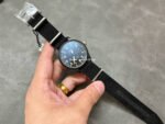M+ Factory IWC Pilot IW326901 41mm Ceramic Textile Strap Arabic Numerals Black Dial - Image 4