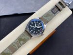 M+ Factory IWC Pilot Mark IW328201 40mm Steel Brown Leather Strap Arabic Numerals Black Dial - Image 4