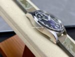 M+ Factory IWC Pilot Mark IW328201 40mm Steel Brown Leather Strap Arabic Numerals Black Dial - Image 5