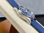 M+ Factory IWC Pilot Mark IW328203 40mm Steel Rubber Strap Arabic Numerals Blue Dial - Image 5