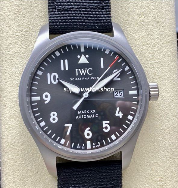 M-Factory-IWC-Pilots-Watch-Mark-XX-Patrouille-Suisse-IW328209-40mm-Titanium-Self-Detachable-Strap-G-4.jpg M+ Factory IWC Pilot’s Watch Mark XX Patrouille Suisse IW328209 40mm Titanium Self-Detachable Strap Grey Dial - Image 1