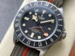 M+ Factory Tudor Pelagos FXD GMT M2542G247NU-0002 42mm Titanium Brown Textile Strap Black Dial - Image 3