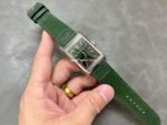 MG Factory Jaeger-LeCoultre Reverso Double-Sided Dual Time Zone Q397843J 29mm Steel Leather Strap Green Dial - Image 5