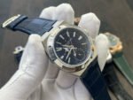 MKF Factory Vacheron Constantin Overseas Dual Time 7900V-110A-B334 Leather Strap Blue Dial - Image 2