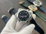 MKF Factory Vacheron Constantin Overseas Dual Time 7900V-110A-B546 Leather Strap Black Dial - Image 2
