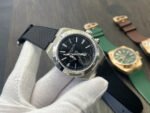 MKF Factory Vacheron Constantin Overseas Dual Time 7900V-110A-B546 Rubber Strap Black Dial - Image 2