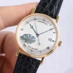 MKS Factory Breguet Classique 5157BR/11/9V6 38mm Rose Gold Leather Strap Roman Numerals Silver Dial - Image 4