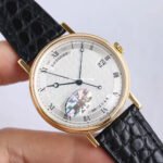 MKS Factory Breguet Classique 5157BR/11/9V6 38mm Rose Gold Leather Strap Roman Numerals Silver Dial - Image 3