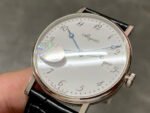 MKS Factory Breguet Classique 5177BB299V6 38mm White Gold Leather Strap Arabic Numerals White Dial - Image 3