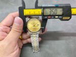 MKS Factory Tudor Date-Day 76213-0011 35mm Half Gold Diamond Gold Dial - Image 9