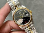 MKS Factory Tudor Date-Day 76213-62483-BK 35mm Half Gold Black Dial - Image 2